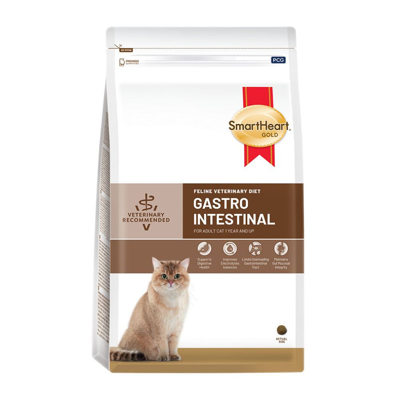 SmartHeart Cat Gold Veterinary Diet Gastro Intestinal 1.5kg