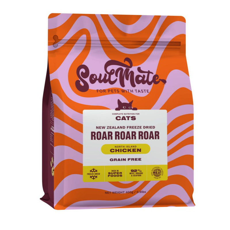 SoulMate Cat Freeze Dried Roar Roar Roar North Island Chicken 400g