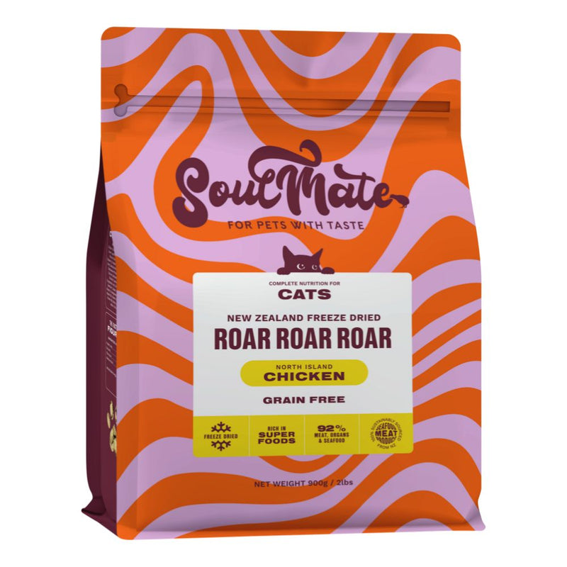 SoulMate Cat Freeze Dried Roar Roar Roar North Island Chicken 900g