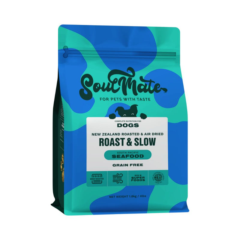 SoulMate Dog Roasted & Air Dried Roast & Slow South Pacific Seafood 1.8kg