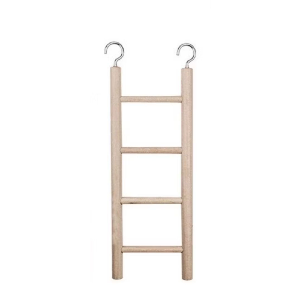 StarlingPet Wooden Ladder for Small Animals 4step