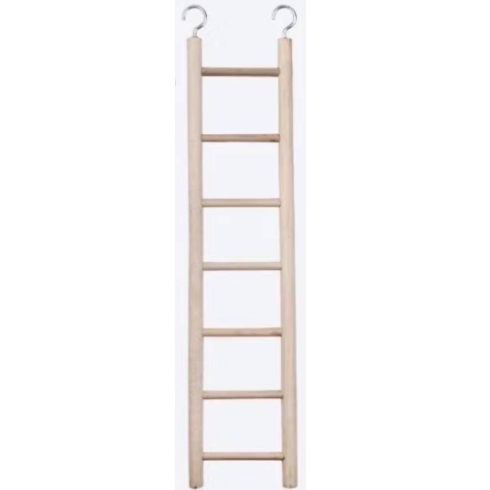 StarlingPet Wooden Ladder for Small Animals 7step