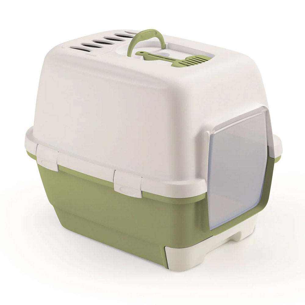 Stefanplast Cathy Clever Smart Cat Litter Box Green