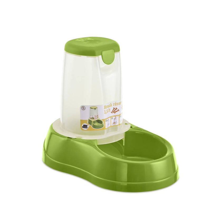 Stefanplast Food Dispenser Apple Green 1.5L