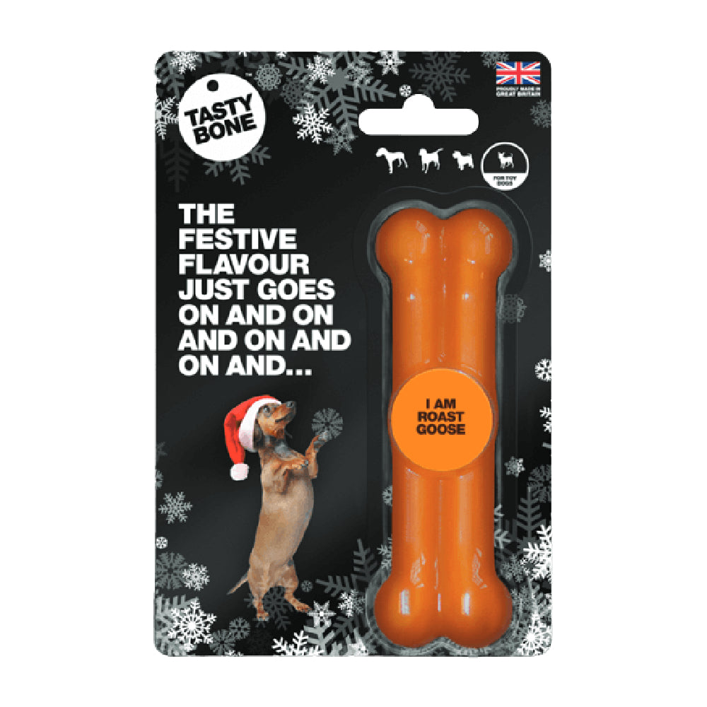 Tasty Bone Nylon Bone Roast Goose Toy