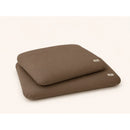 The Burrow Marshmellow Cloud Pet Bed mocha medium pet bed front view