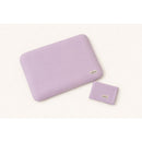 The Burrow Marshmellow Cloud Pet Bed Cover in Lilac close-up view