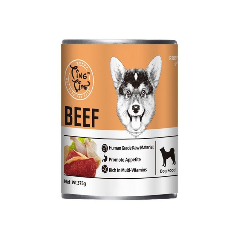 Ting Time Dog Beef 375g