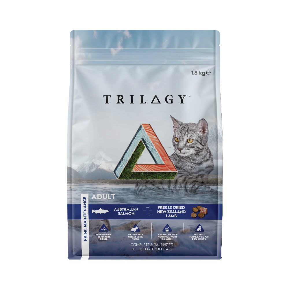 Trilogy Salmon with Freeze Dried Lamb Adult Dry Cat Food 1.8kg