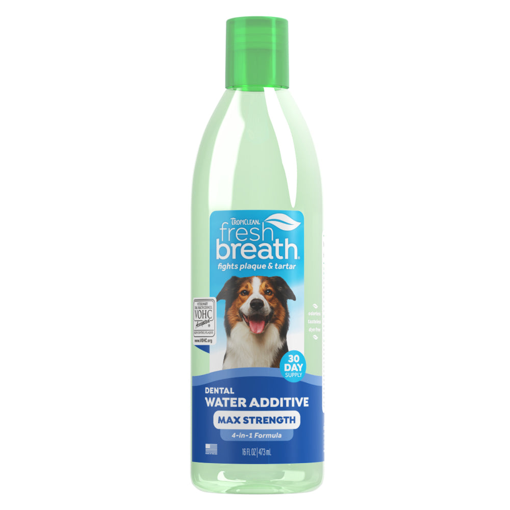 Tropiclean Fresh Breath Oral Care Water Additive Advanced Whitening 16oz