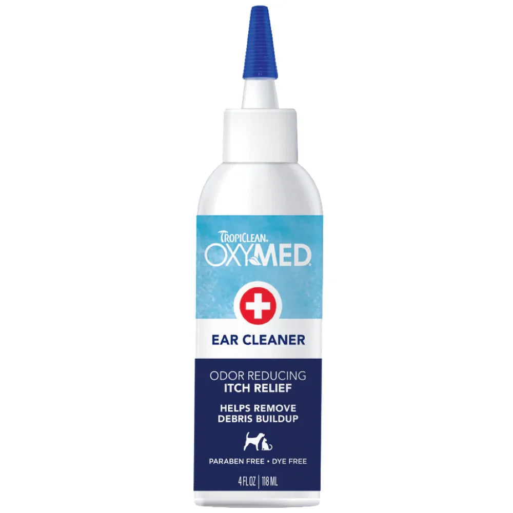 Tropiclean Oxymed Odor Reducing Ear Cleaner 118ml