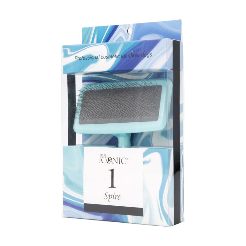 True Iconic Spire Slicker Brush Blue