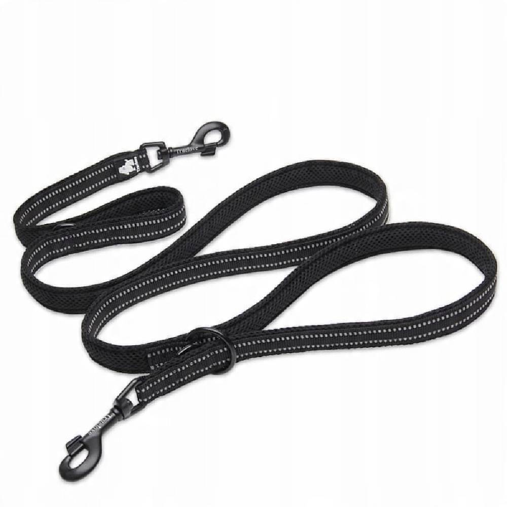 Truelove Dual Clasp Leash Black M 2cm x 200cm