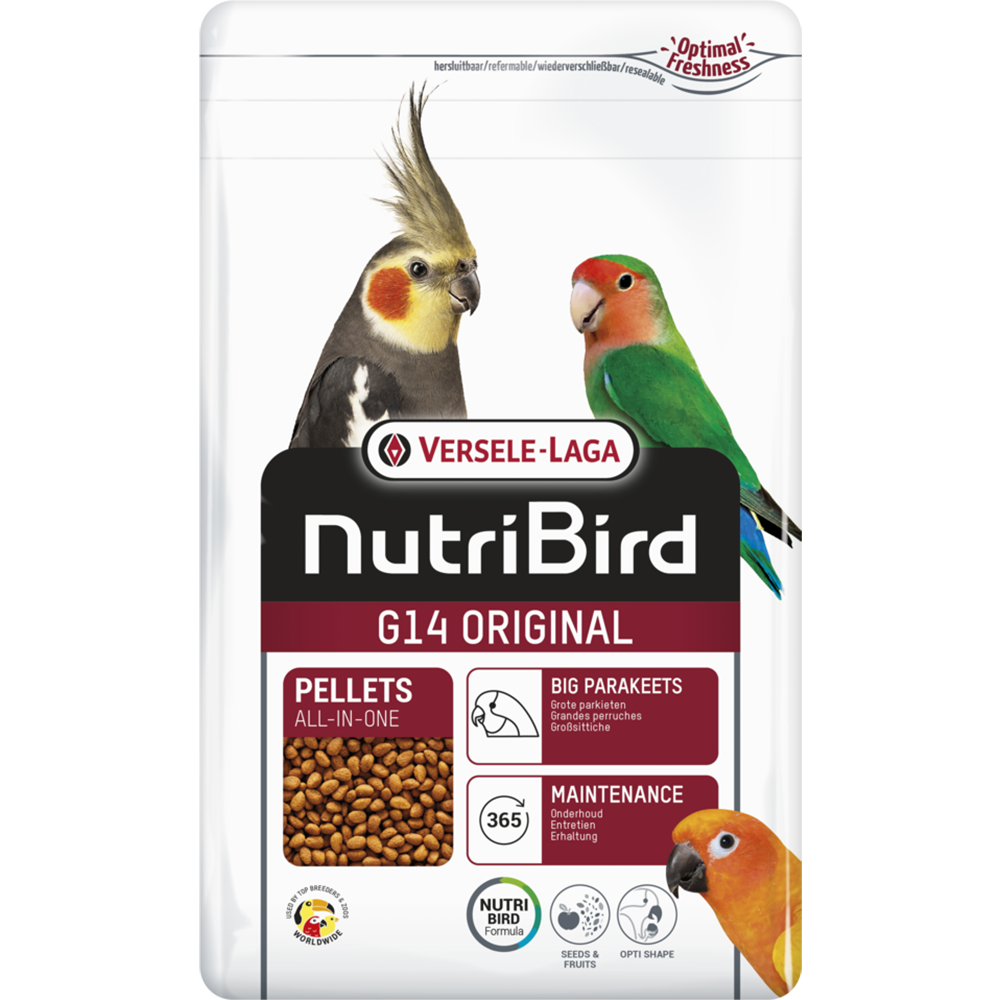 Versele-Laga NutriBird G14 Original Pellets - Big Parakeets 1kg