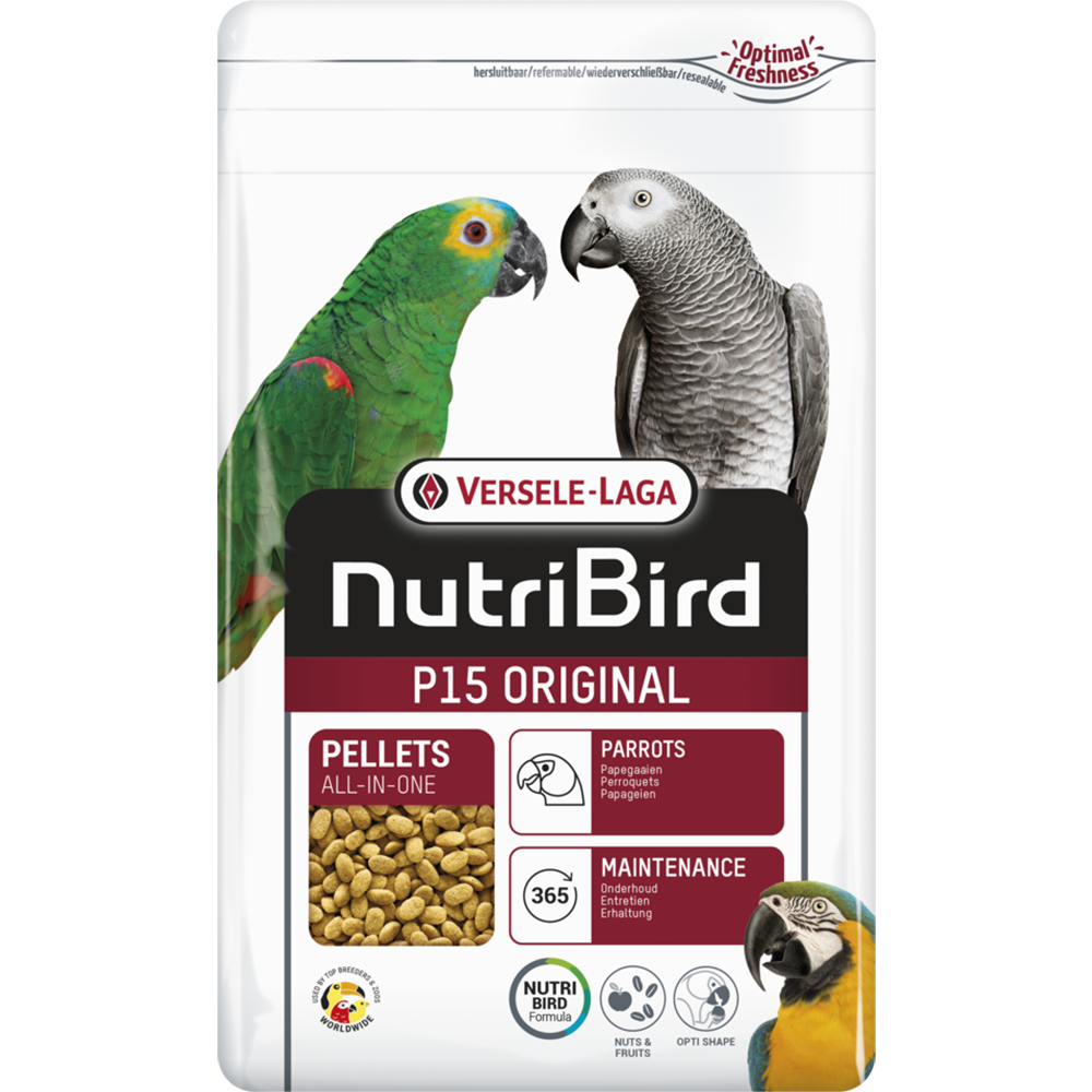 Versele-Laga NutriBird P15 Original Pellets - Parrots 1kg