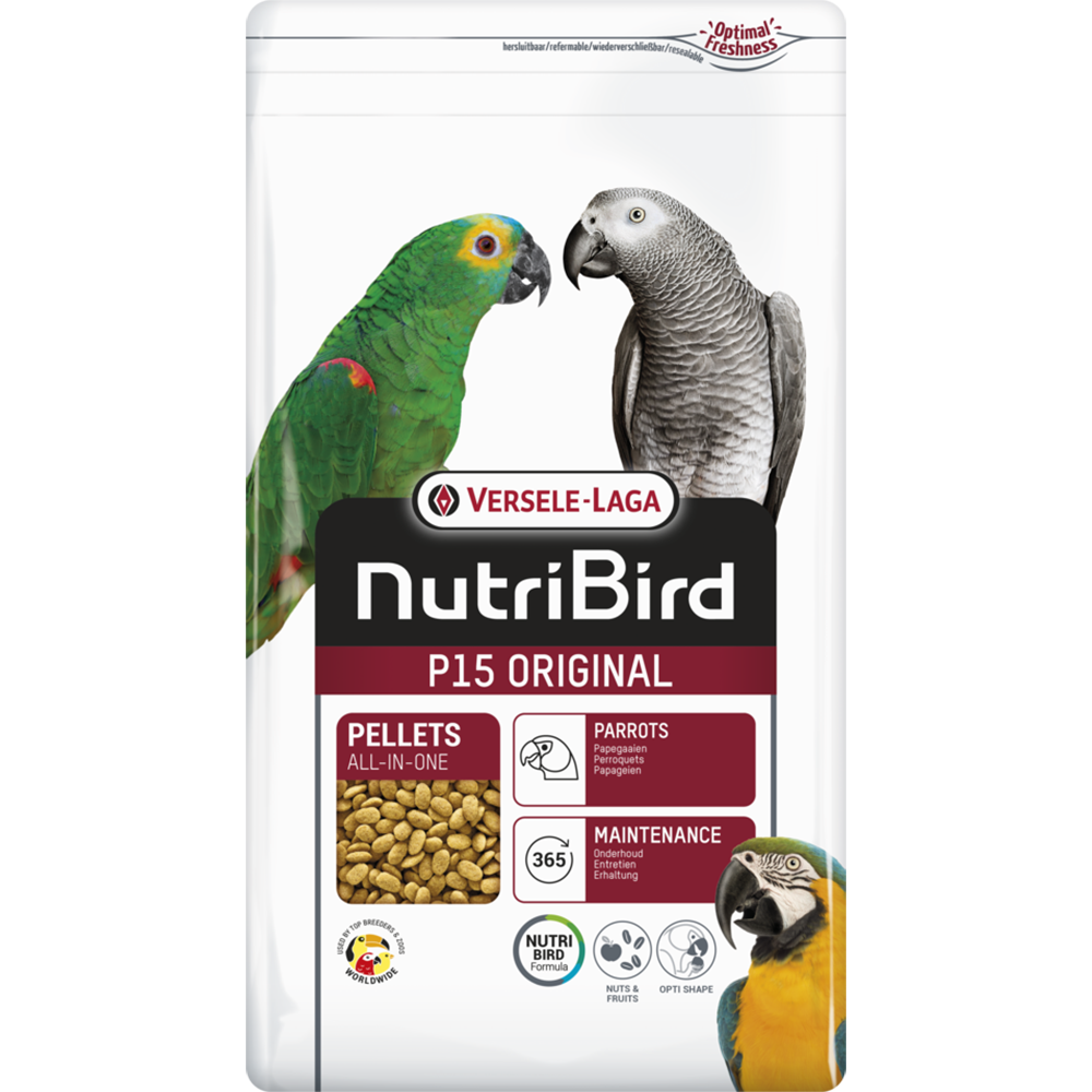 Versele-Laga NutriBird P15 Original Pellets - Parrots 3kg