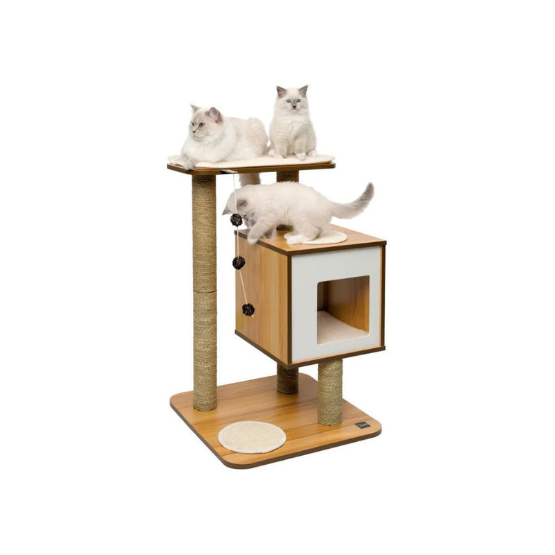 Vesper Cat Catit Furniture V-Base Walnut