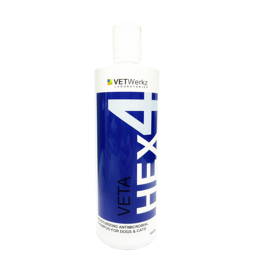 Vetwerkz Vetahex Moisturizing Antimicrobial Shampoo 500ml