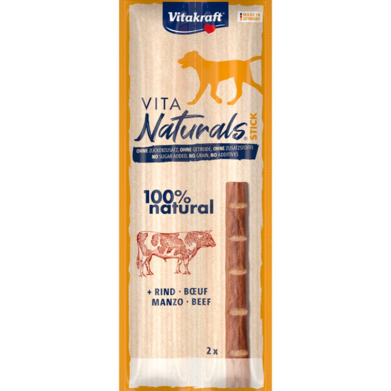 Vitakraft Dog Vita Naturals Stick Beef 2pcs