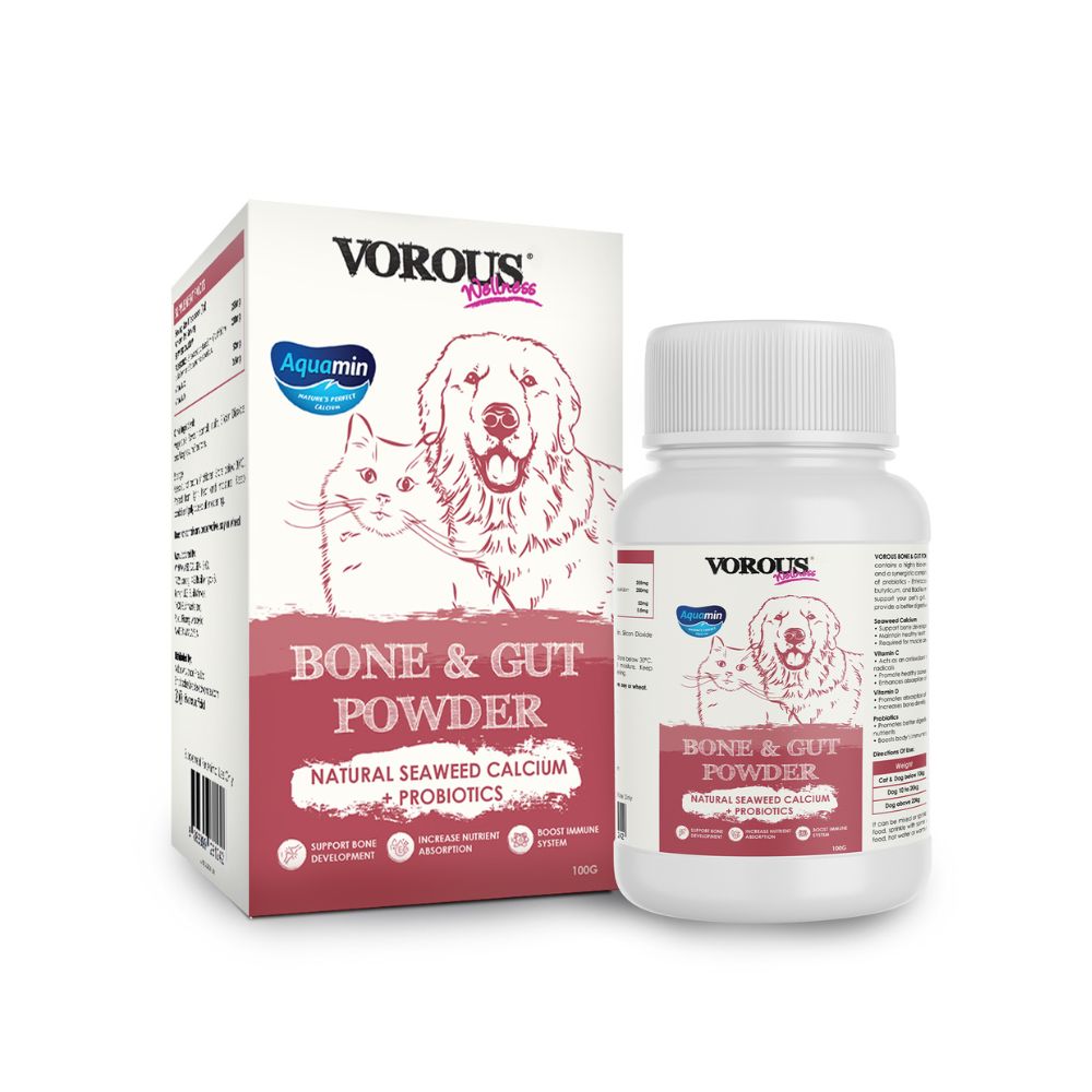 Vorous Pet Bone & Gut Powder 100g
