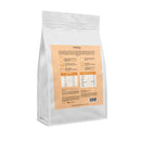 Vorous Salmon with Trout Sweet Potato & Asparagus Small Breed Adult Dry Dog Food 2kg bag back view