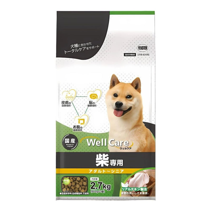 Well Care Dog Shiba Exclusive Adult to Senior 2.7kg