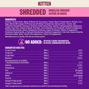 Wellness Cat Core Signature Selects Kitten Shredded Chicken & Chicken Liver Grain-Free Canned Cat Food 2.8oz