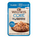 Wellness Cat Core Tiny Tasters Flaked Tuna & Shrimp Grain-Free Pouch Cat Food 1.75oz