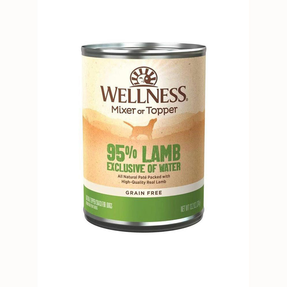 Wellness Dog 95% Lamb Grain-Free Canned Dog Food 13.2oz