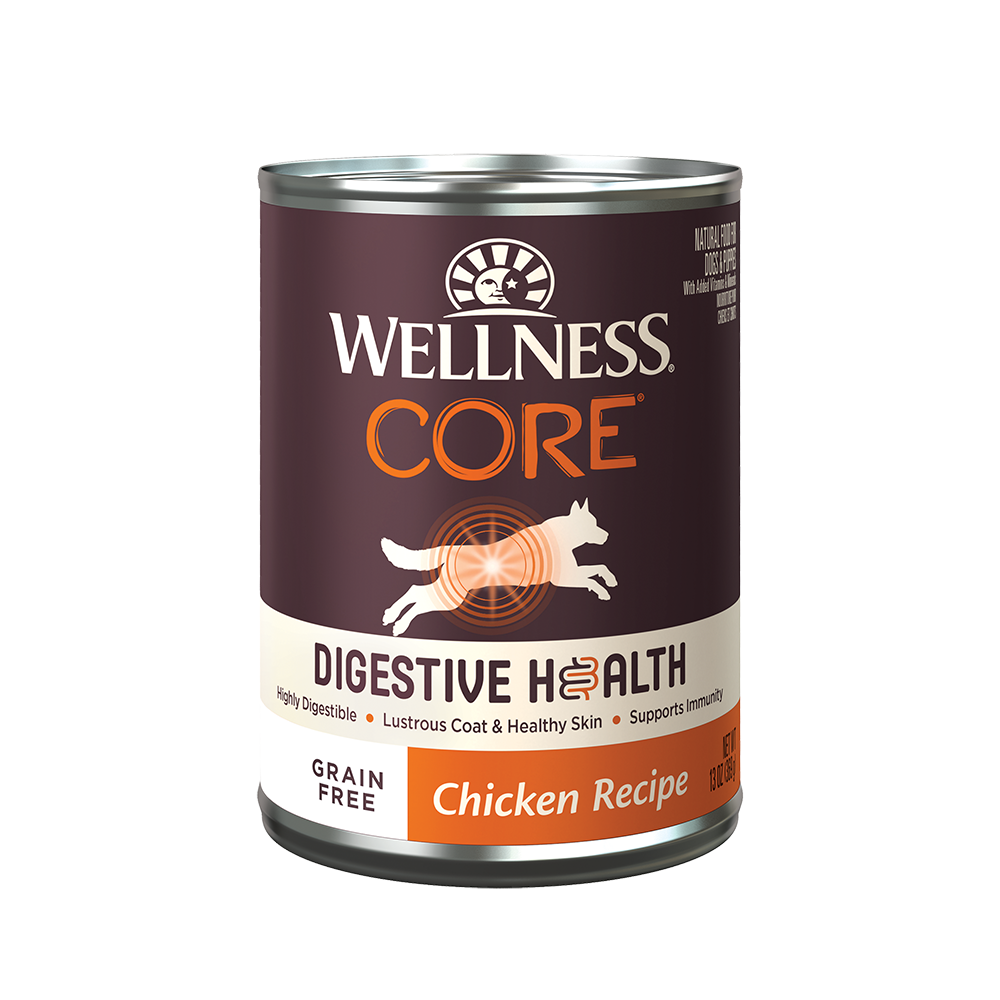 Wellness Dog Core Digestive Health Chicken Grain-Free Canned Dog Food 13oz