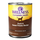 Wellness Dog Duck & Sweet Potato Grain-Free Canned Dog Food 12.5oz