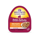 Wellness Dog Small Breed Petite Entrees: Mini-Filets Roasted Chicken, Beef, Carrots & Green Beans In Gravy Grain-Free Tray Dog Food 3oz