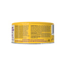 Wellness Yellow Range Flaked Skin Coat Support Mackerel Tuna Canned Cat Food 2.5oz Back of Pack