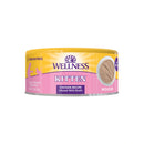 Wellness Yellow Range Mousse Chicken Recipe Kitten Canned Cat Food 2.5oz Front of Pack