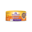 Wellness Yellow Range Pate Digestion Support Chicken Pumpkin Canned Cat Food 2.5oz Front of Pack