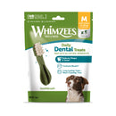 Whimzees All Natural Dental Treats for Dogs Toothbrush Trial Bag M 5 pcs 150g