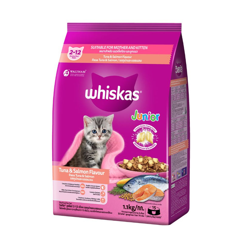 Whiskas Junior Tuna & Salmon 1.1kg