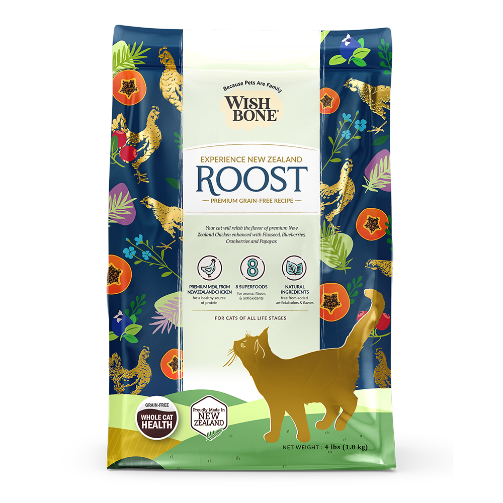 Wishbone Cat Roost Chicken Grain Free 4lb