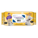 Woosh Pet Wipes Antibacterial - Fragrance-Free 100sheets