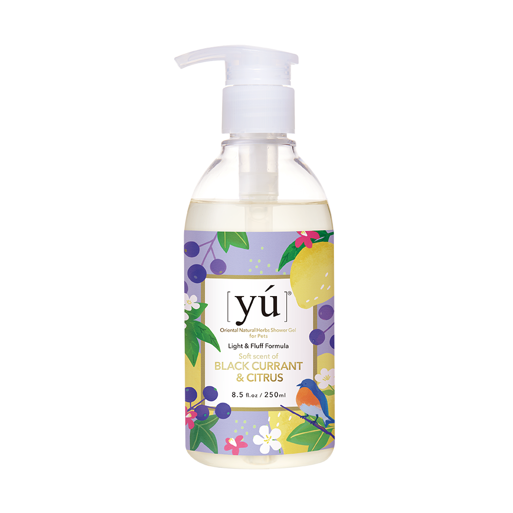 Yu Oriental Natural Herbs Shower Gel Blackcurrant & Citrus for Cats & Dogs 250ml