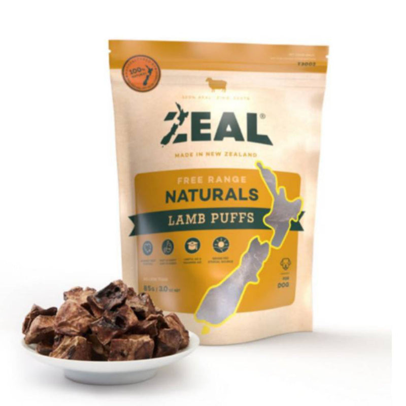 Zeal Free Range Naturals Lamb Puffs 85g