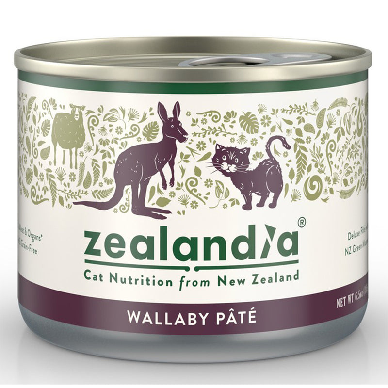 Zealandia Cat Nutrition from New Zealand - Wallaby 170g