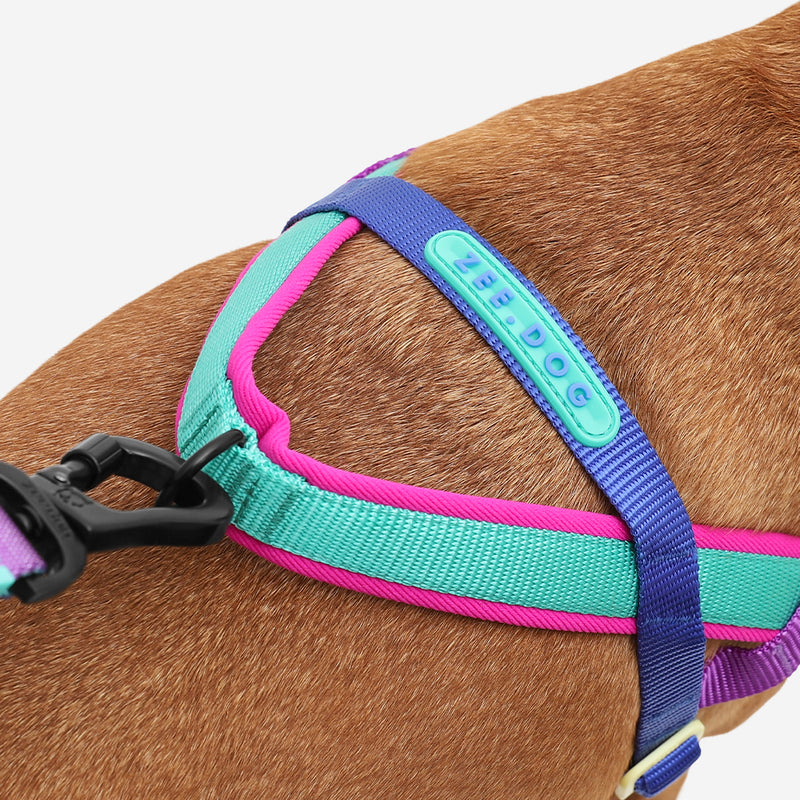 Zee.Dog Softerwalk Antipull Harness Shockwave L