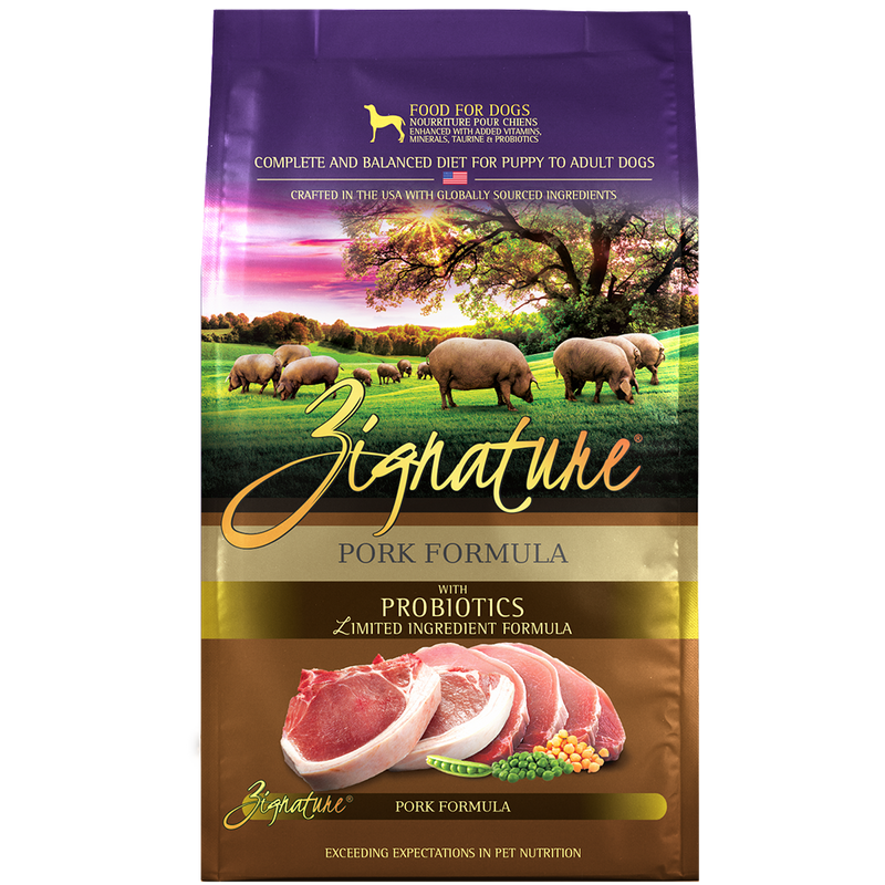 Zignature Dog Pork Formula 25lb