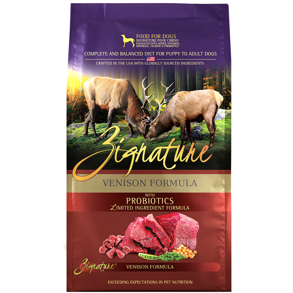 Zignature Dog Venison Formula 25lb