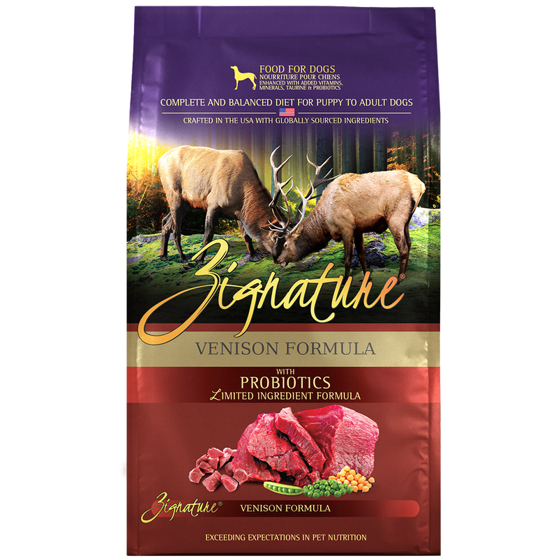 Zignature Dog Venison Formula 25lb