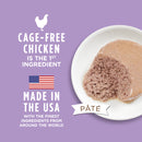 Instinct The Raw Brand Cat Original Grain-Free Pate Real Chicken for Kittens 5.5oz