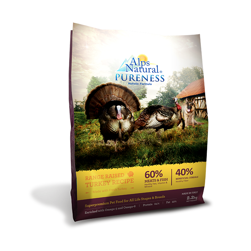 Alps Natural Dog Pureness Holistic Turkey Recipe 2.2kg
