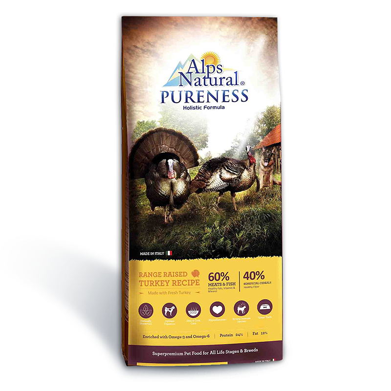 Alps Natural Dog Pureness Holistic Turkey Recipe 13kg