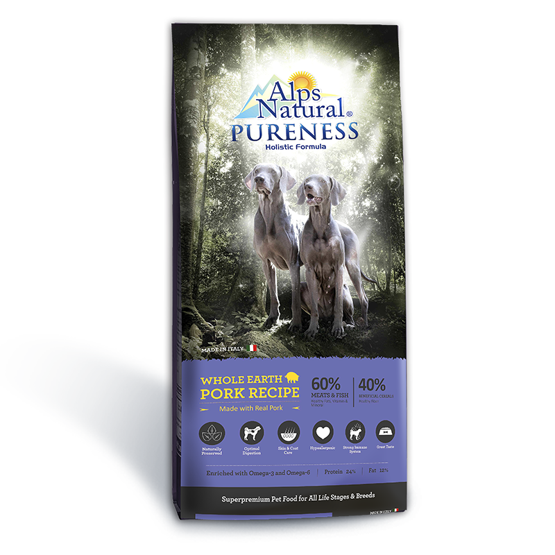 Alps Natural Dog Pureness Holistic Pork Recipe 13kg